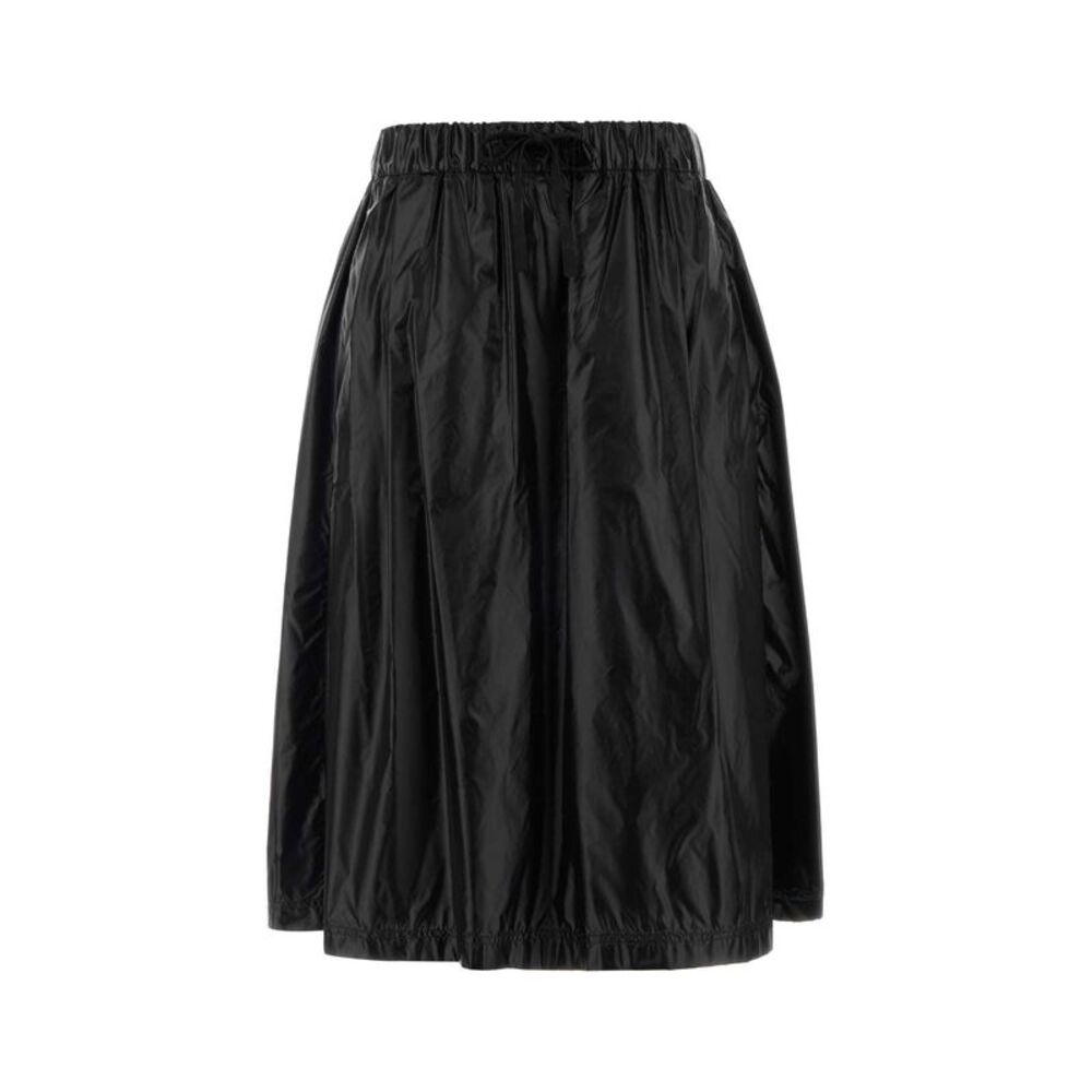 Herno Laminar Women Black Nylon Skirt